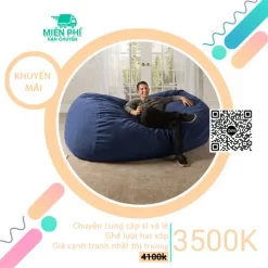 Ghế lười Sofa thông minh màu xanh lam GL082 - Mở rộng không gian sống của bạn