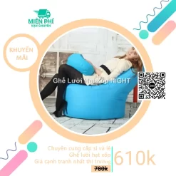 Ghế lười đa năng giá rẻ - Mẫu quả lê màu xanh ngọc GL179