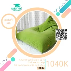 Trọn bộ Ghế lười Kim Tử Tháp thông minh đa năng màu xanh GL0117